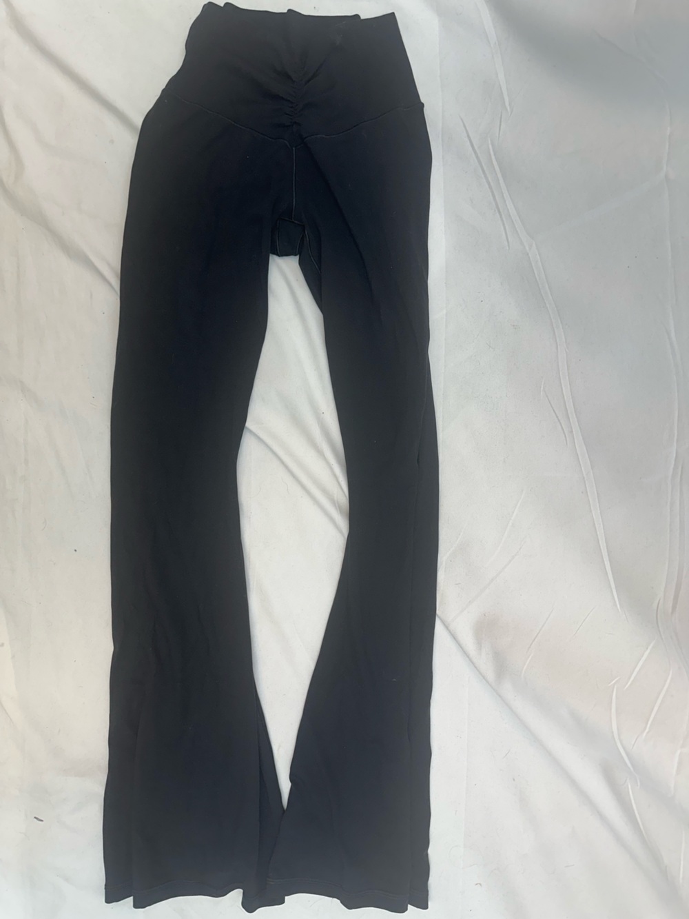 aerie Black Flared Leggings S